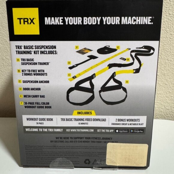 TRX All-In-One Basic Kit Suspension Trainer - Black - Picture 3 of 4